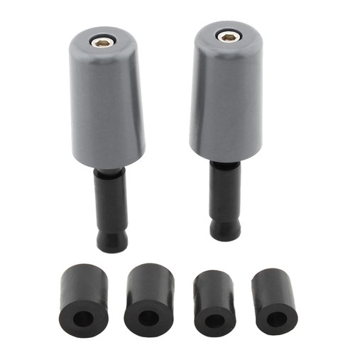 Motorcycle 2in/50.8mm Handlebar Hand Grips Handle Bar End Cap Universal - Picture 2 of 10