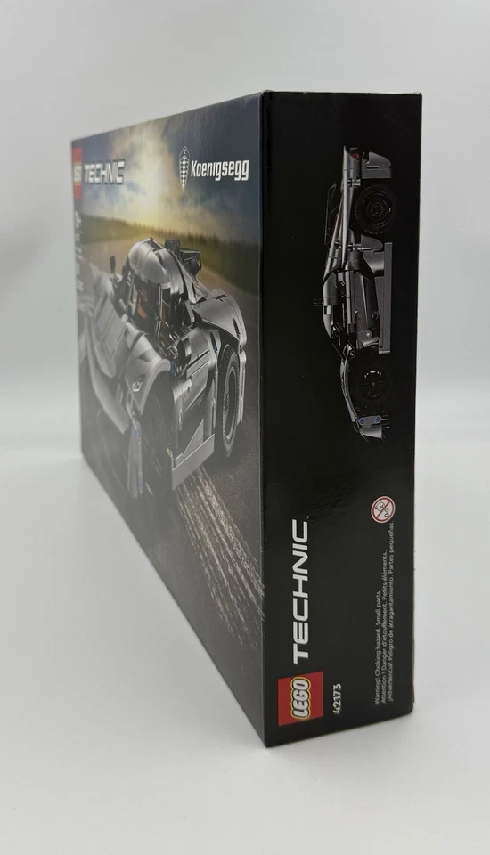 LEGO® Technic™ Koenigsegg Jesko Absolut Grey Hypercar 42173 NEW - Image 2 of 4