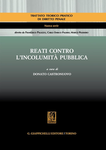 Donato Castronuovo Reati contro l'incolumità pubblica (Hardback)