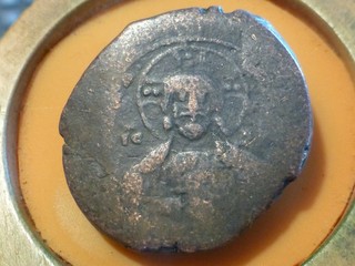 MONNAIE BYZANTINE ANTIQUE DUPONDIUS BASILE II (976/1028) RARE ! 16 25gr !