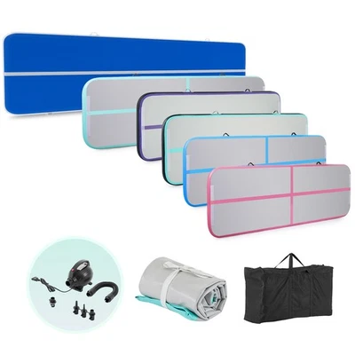 CRENEX 3/4/5/6m Air Turnmatte 10/20cm Hoch Track Gymnastikmatte Tumbling Training Matt