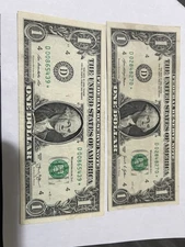 lot of Two 1 replacement star notes D 2021,2013