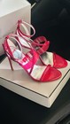 GUESS Womens Red Transparent Felecia Almond Stiletto Heeled Sandal 8.5 — photo 7