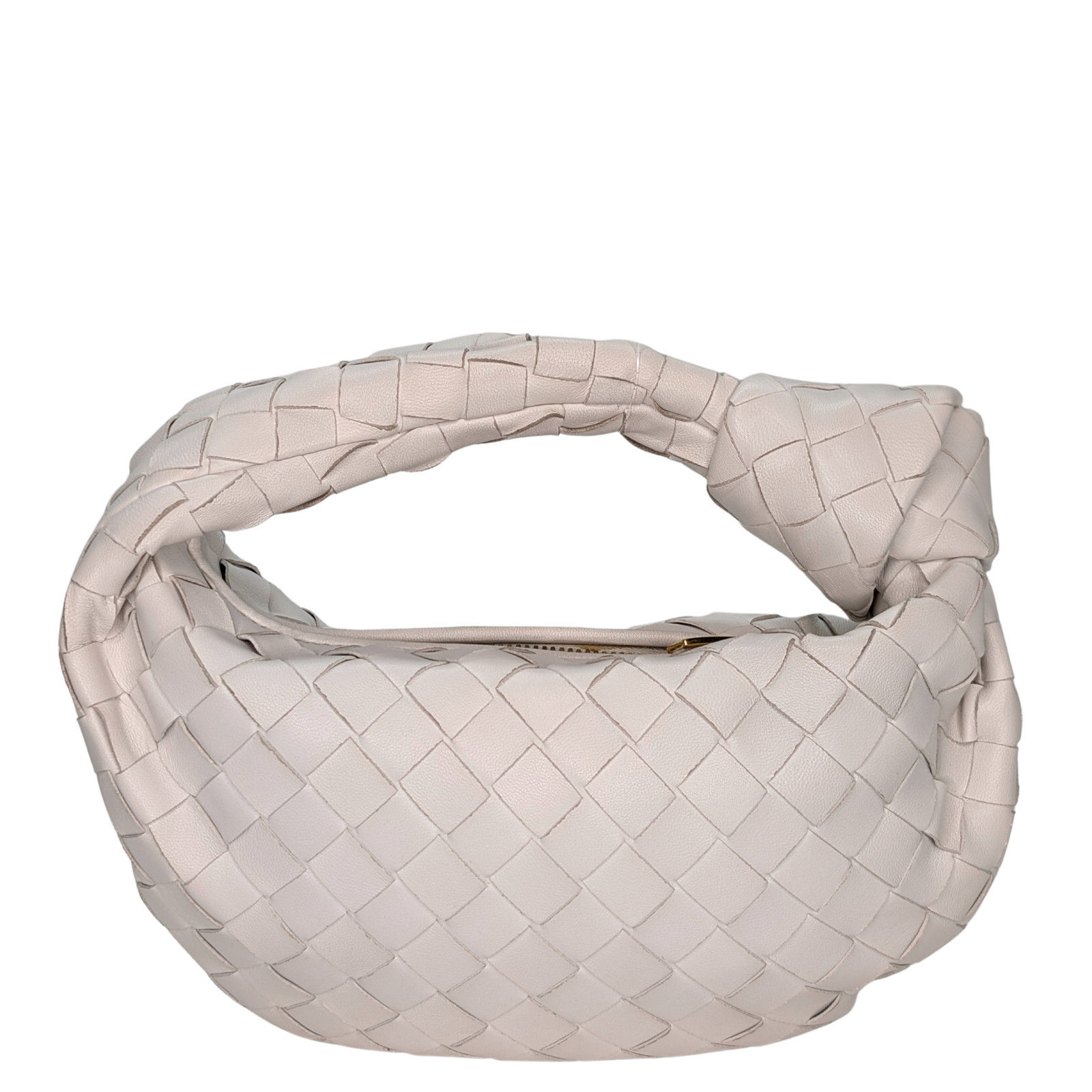 Bottega Veneta Mini Jodie Handbag White