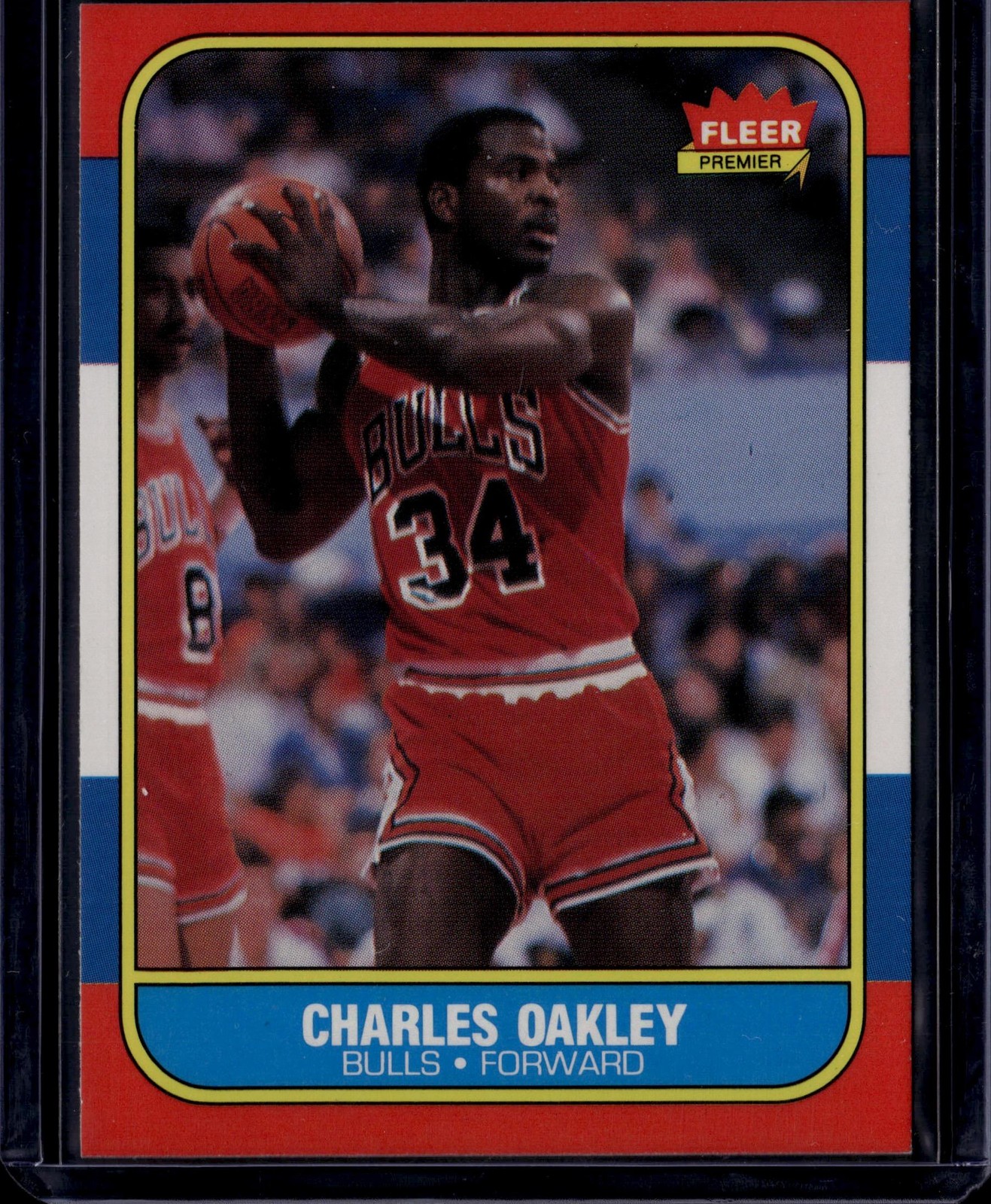 1986-87 Fleer #81 Charles Oakley