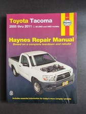 Haynes Toyota Tacoma Truck 2005 thru 2011 Repair Manual 92077