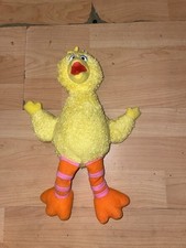 Gund Sesame Street 14 Tall BIG BIRD Plush Toy Yellow Orange Soft Cuddly