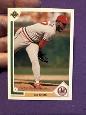 1991 Upper Deck St. Louis Cardinals Baseball Card #348 Lee Smith