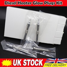 4X Diesel Heater Glow Plugs For Renault Clio Mk3 Mk4 Mk5 Megane Duster 1.5 DCI