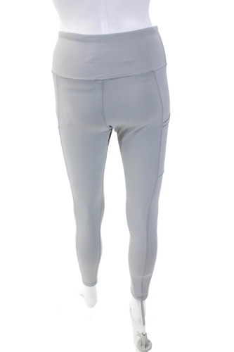BR Standard Womens High Rise Stretch Knit Ankle Leggings Gray Size Extra Small - Picture 3 of 5