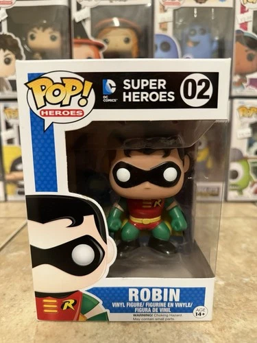 Funko Pop! Vinyl: DC Universe - Robin #2 w/Pop Ptotector