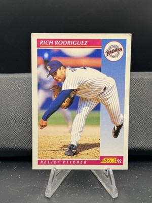 Rich Rodriguez #149 1992 Score San Diego Padres