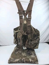 Red Head Turkey Vest Camo One Size Fits Most, Straps Pockets Bag Cushion
