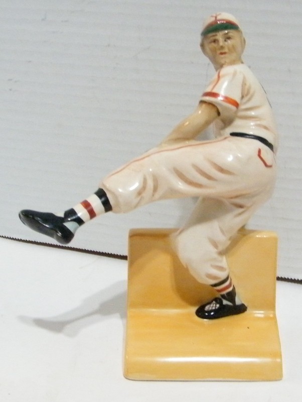 Vintage Yamaka  Occupied Japan Baseball Pitcher Figurine