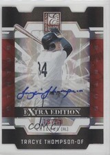 2009 Donruss Elite Extra Edition 18/50 Trayce Thompson Tracye #35 Auto 00jz