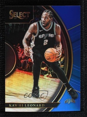 2017-18 Panini Select Concourse Blue Prizm 40/299 Kawhi Leonard #36 0d44