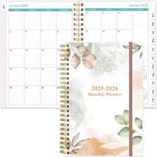 2025-2026 Monthly Planner - October 2025 - December 2026, Two Pages Per Month, 1