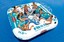 Party-Raft-Floating-Private-Island-8-Person-Lake-Pool-Inflatable-Boat-W-Cooler thumbnail 1