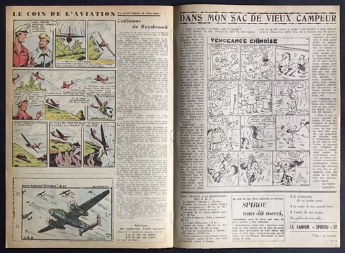 LE JOURNAL DE SPIROU Fascicule n°30 du 20 septembre 1945 Très bon état - Imagen 4 de 5