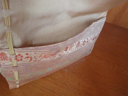 Bolsa de kimono japonesa SUKIYABUKURO para utensilios de ceremonia del té - Imagen 6 de 9