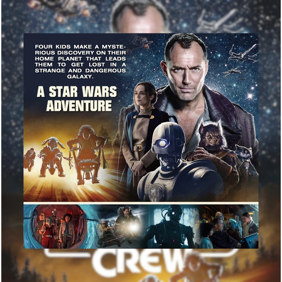 Star Wars Skeleton Crew (2024) TV Series DVD Complete Season 1 All region free - Image 2 of 4