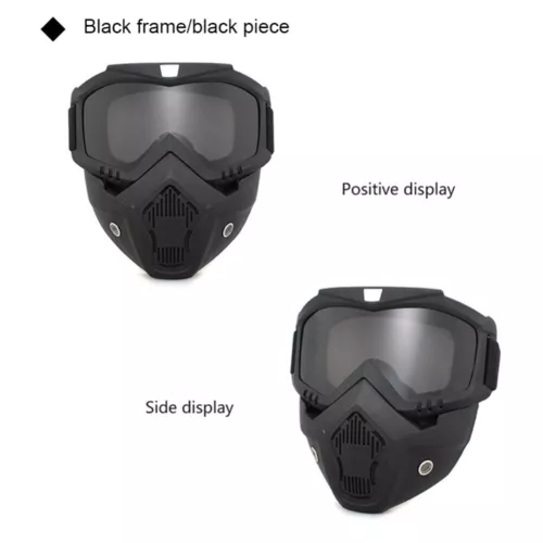Skull Tactical Mask Paintball Airsoft Full Face Protective Vented Helmet Goggles - Picture 24 of 31