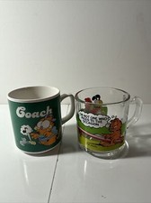 Vintage Garfield Coffee Mugs