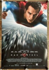 SUPERMAN: MAN OF STEEL - 2013 original 27x40 FINAL movie poster - HENRY CAVILL