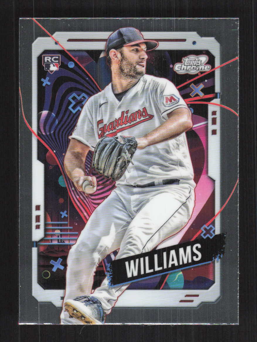 Gavin Williams 2024 Topps Cosmic Chrome Cleveland Guardians Rookie #63