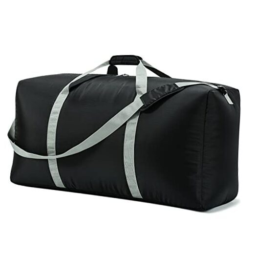 105L Extra Large Duffel Bag 32.5 inch Lightweight Luggage for Travel- Black