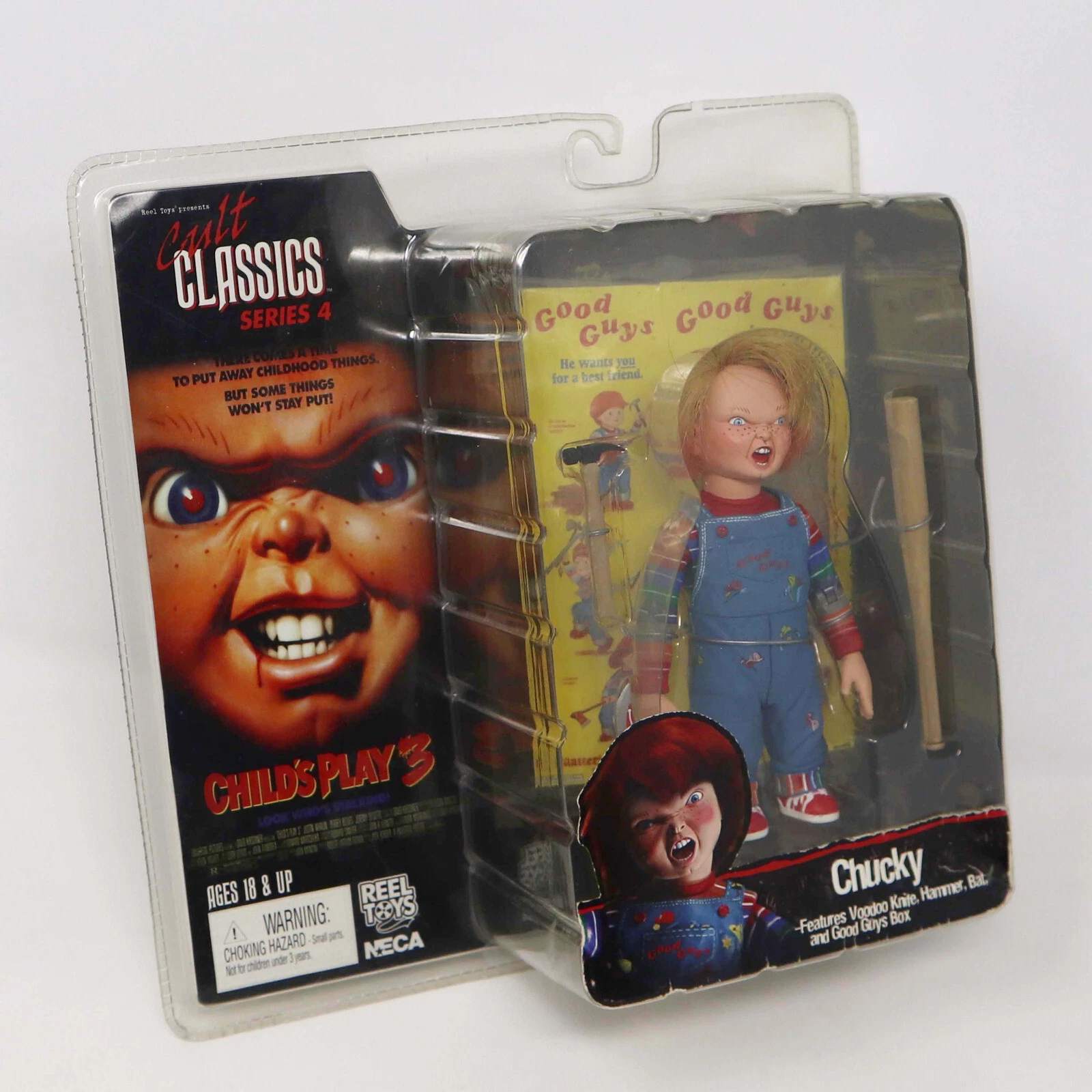 2006 NECA REEL TOYS CULT CLASSIC SERIES 4 CHILD'S PLAY 3 CHUCKY