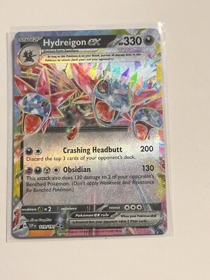 hydreigon pokemon card ebay Amazon.com: Pokemon - Hydreigon-EX (62/108) - XY Roaring Skies main image 0