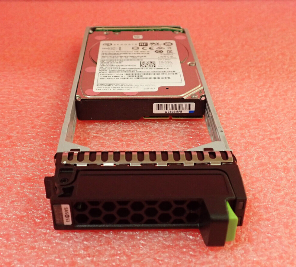 Fujitsu 　DAS−303EーW 24 x Fujitsu Eternus DX S4 HDD 2.5' 1.8TB 12G 10K SAS S3 S4