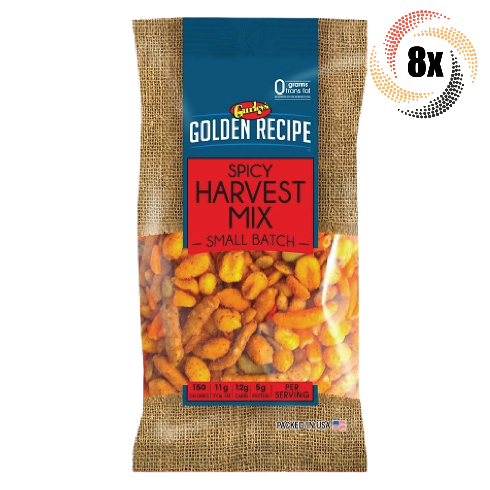 8 упаковок пряной смеси Gurleys Golden Recipe Harvest Mix Небольшая партия 525 унции 5890₽