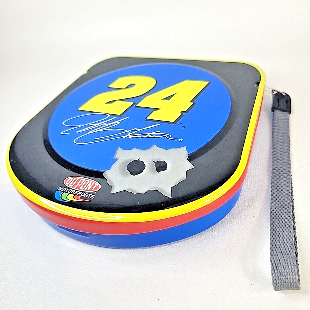 Vintage Jeff Gordon CD Storage Case Tin Litho Winners Circle