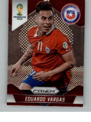 2014 Panini Prizm FIFA World Cup Brazil Eduardo Vargas 46 Chile