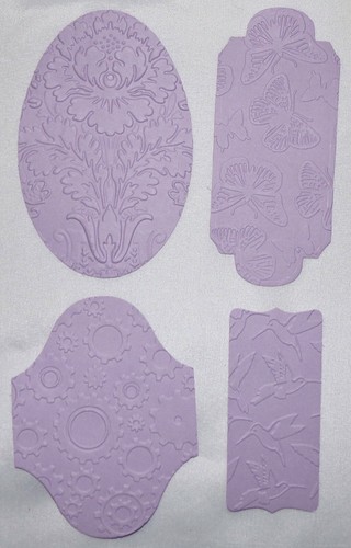 Card Center Die Cuts Embossed Shapes in Colored Cardstock All 36pcs Handmade - 第 2/11 張圖片