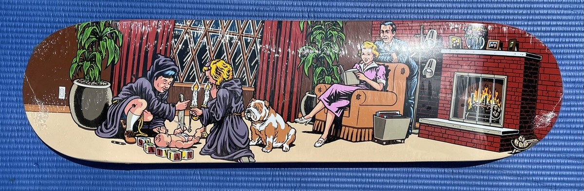 Supreme Sean Cliver 2008 Rare Skateboard Deck “Dick and Jane