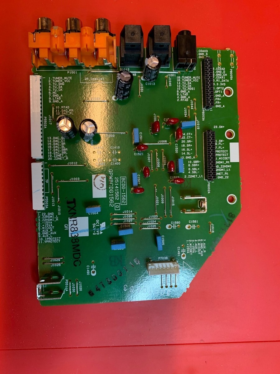 Onkyo TX-NR838 PCB Digital DAC Input Board Working | eBay Onkyo TX-NR838 PCB Digital DAC Input Board Working | eBay