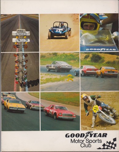 1976 CHALLENGE Goodyear Motor Sports Club Tyrrell Elf poster Janet Guthrie NTPA - Picture 2 of 2