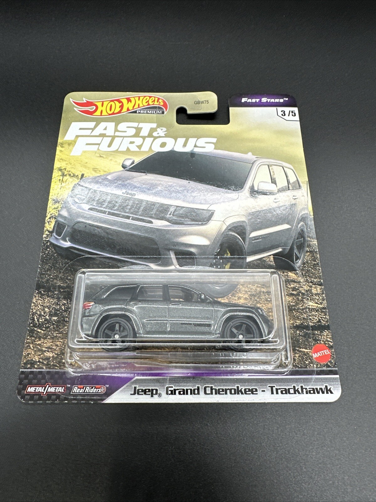 Hot Wheels Fast And Furious Fast Stars Jeep Grand Cherokee Trackhawk (A37)
