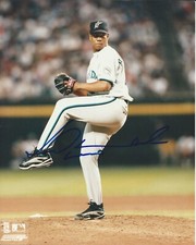 Livan Hernandez Florida Marlins Autographed 8