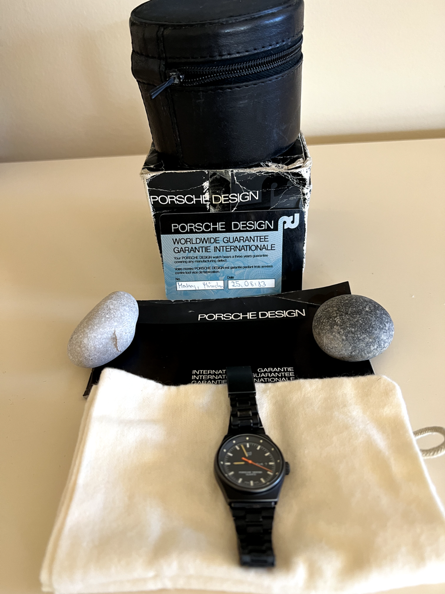 Porshe Design腕時計レディース VINTAGE PORSCHE DESIGN WOMEN'S 7050 S BLACK WRIST WATCH | eBay