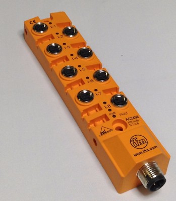Ifm electronic electric interface AC 2498 Compact M8 8Di A/B node S-7