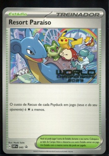Paradise Resort - 2023 World Championships PORTUGUESE Promo SVP 045 NM Pokemon
