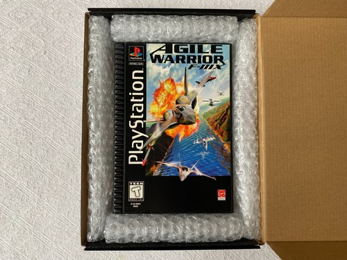 Agile Warrior F-IIIX PS1 Long Box - NTSC-U/C USA VGC with Reg - Tracked - Picture 2 of 14