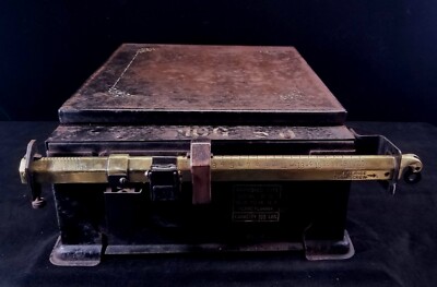 Vintage 1930s 1940s Triner All Steel Parcel Post Scale Serial D-5