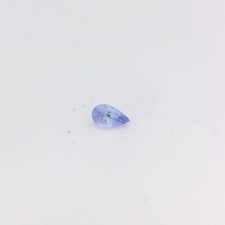 0.16ct Loose Pear Cut Genuine Tanzanite 5 x 3mm Blueish Violet Light