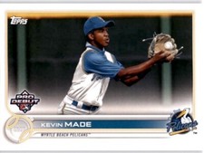 KEVIN MADE 2022 Topps Pro Debut #PD-145 Myrtle Beach Pelicans