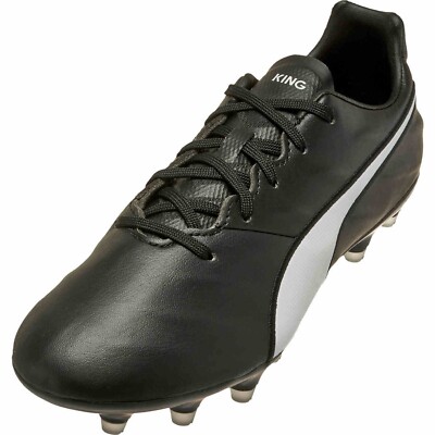 Brand New Puma King Pro 21 SL FG Size 12 106958-01 Black